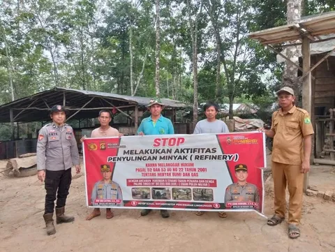 Polsek Batanghari Leko Kedepankan Imbauan Persuasif soal Minyak Ilegal