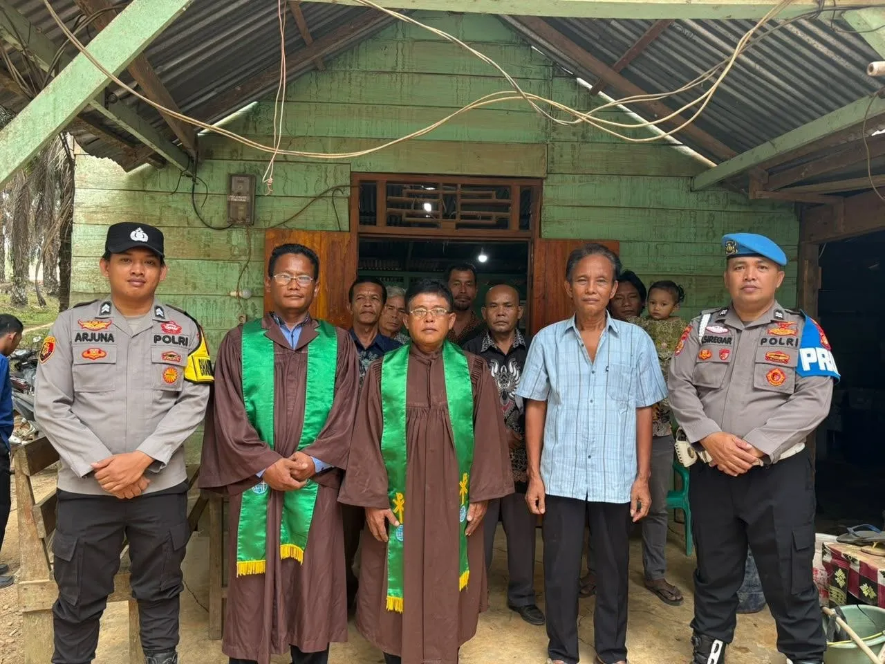 Minggu Kasih di Bukit Sejahtera Pererat Silaturahmi Polisi dan Jemaat GKPI