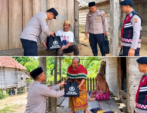 Jumat Berkah di Talang Leban Pererat Komunikasi Polisi dan Warga